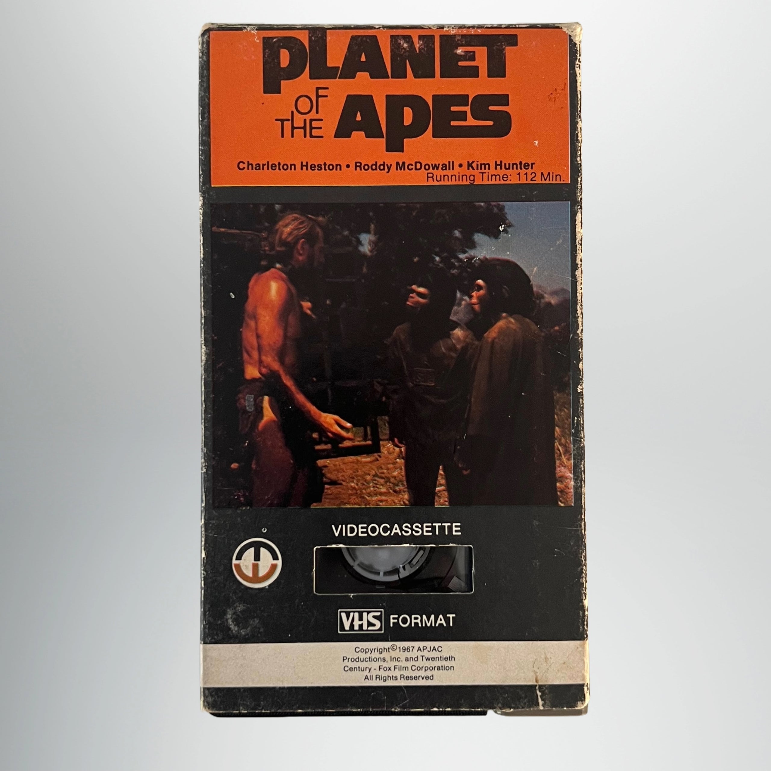 Vintage 1980 Planet Of The Apes First Print Magnetic Video VHS