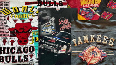 Vintage nascar t-shirts, vintage jerseys, vintage jordans