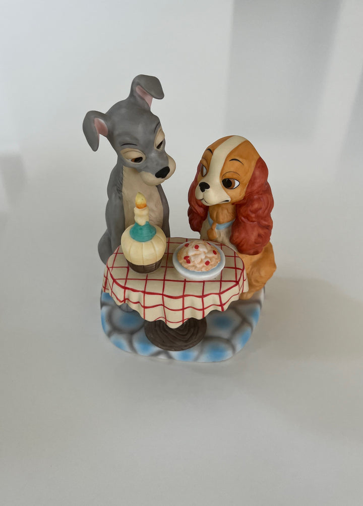 VTG Disney Lady and The Tramp Figurine