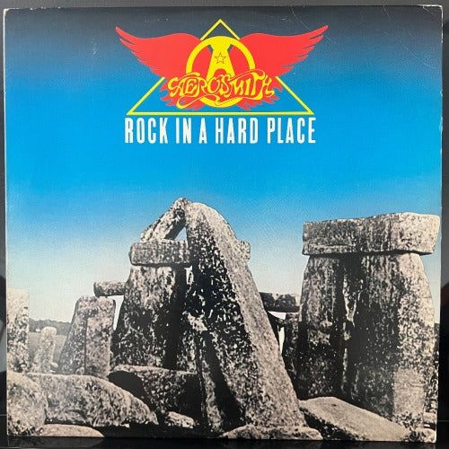 Vintage 1982 Aerosmith Rock In A Hard Place Vinyl Album
