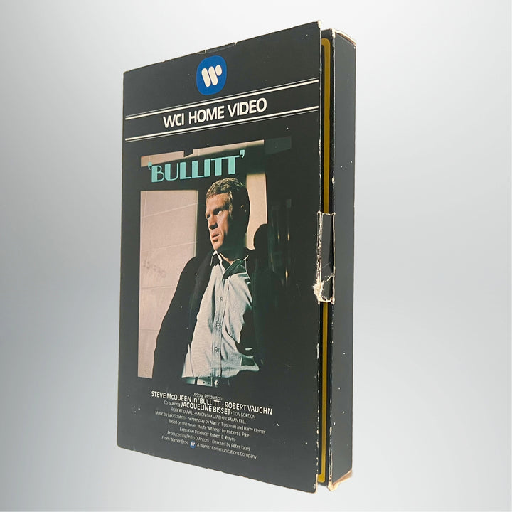 Rare Vintage Steve McQueen Bullitt 1980 First Print Gatefold VHS