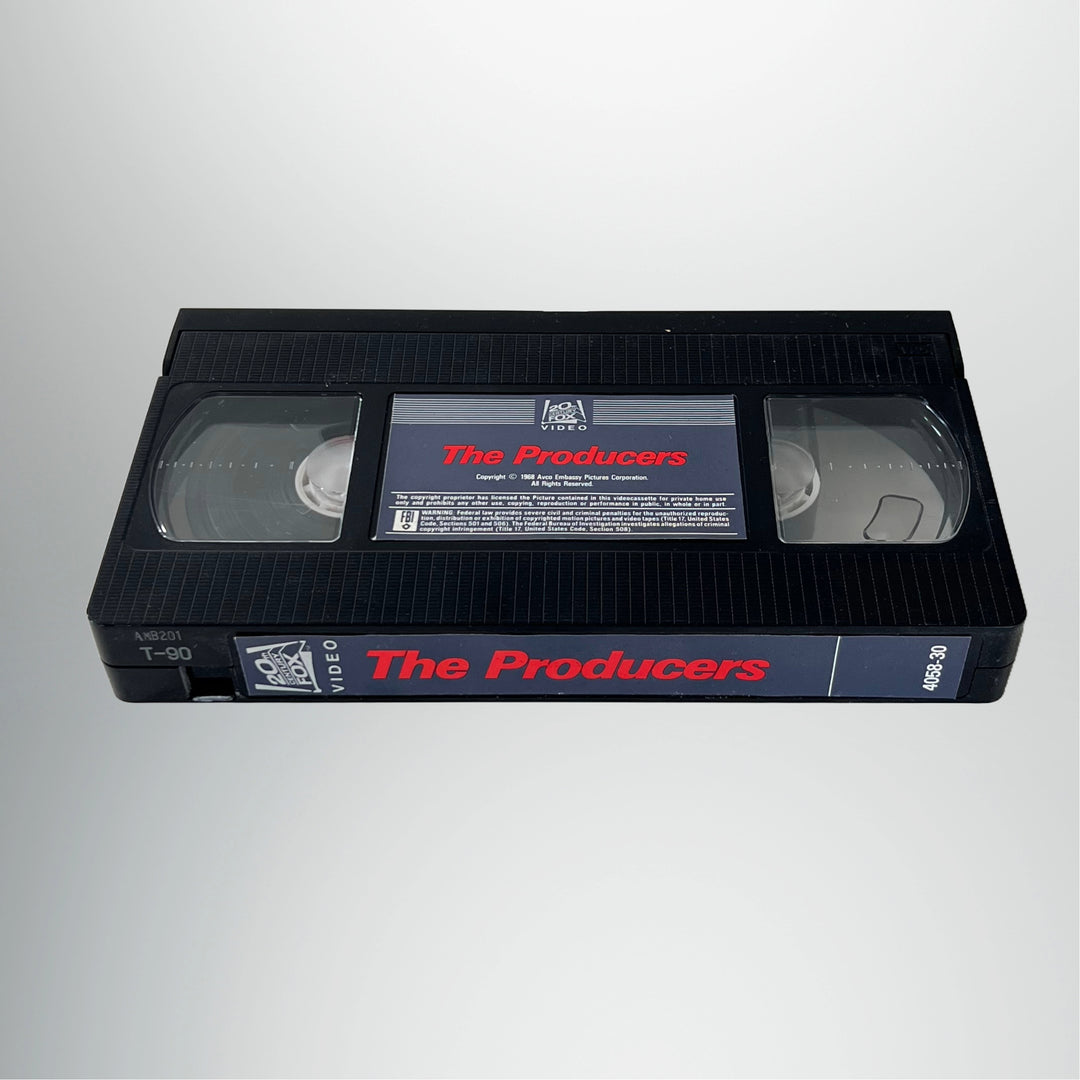 Rare Vintage The Producers 1982 First Print Side Draw VHS