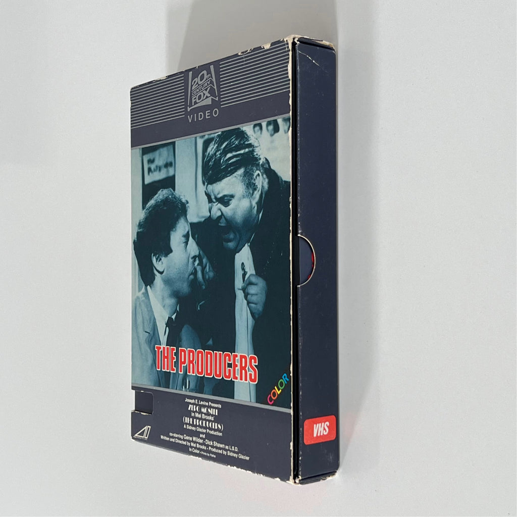 Rare Vintage The Producers 1982 First Print Side Draw VHS