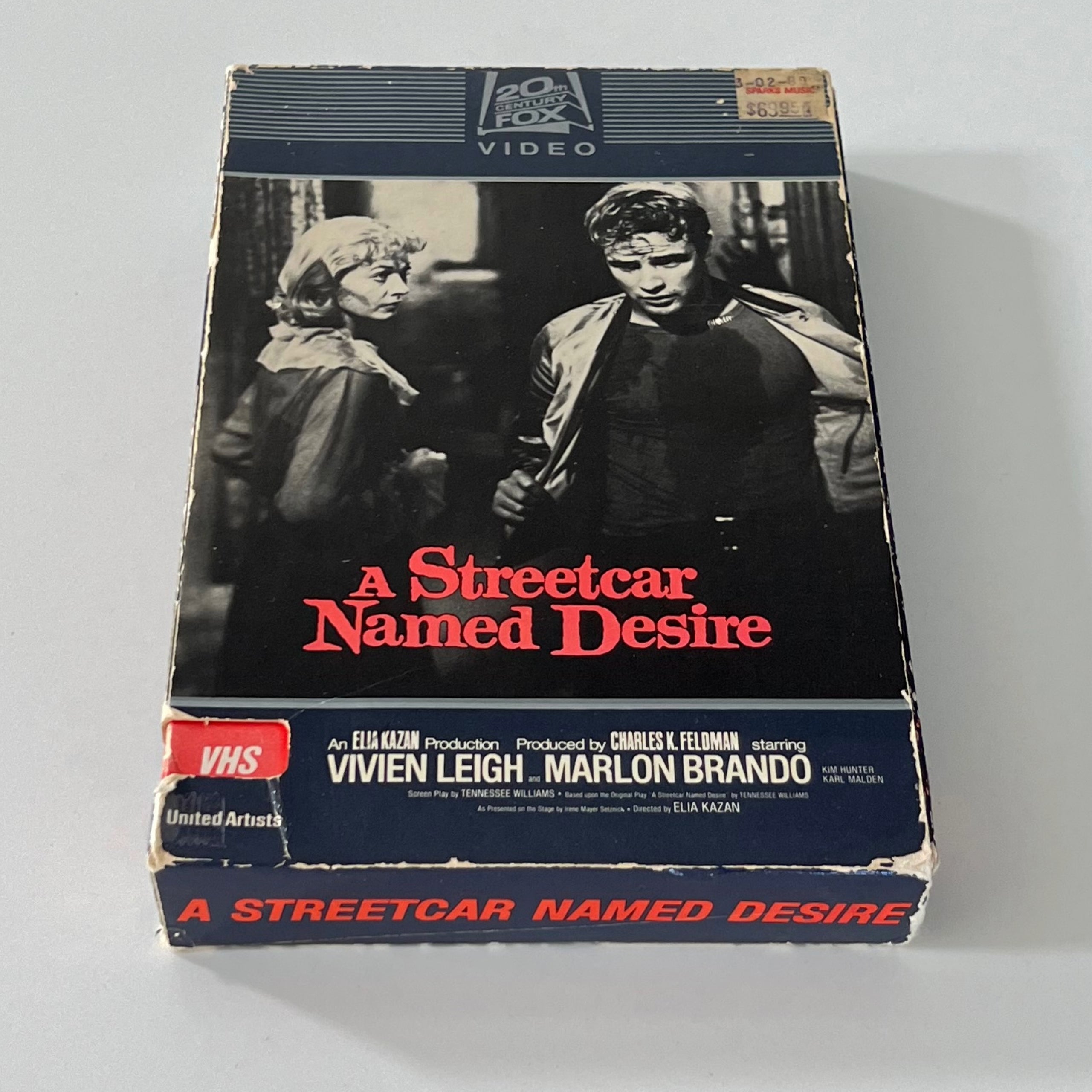 Rare Vintage 1982 Street Car Name Desire First Print Side
