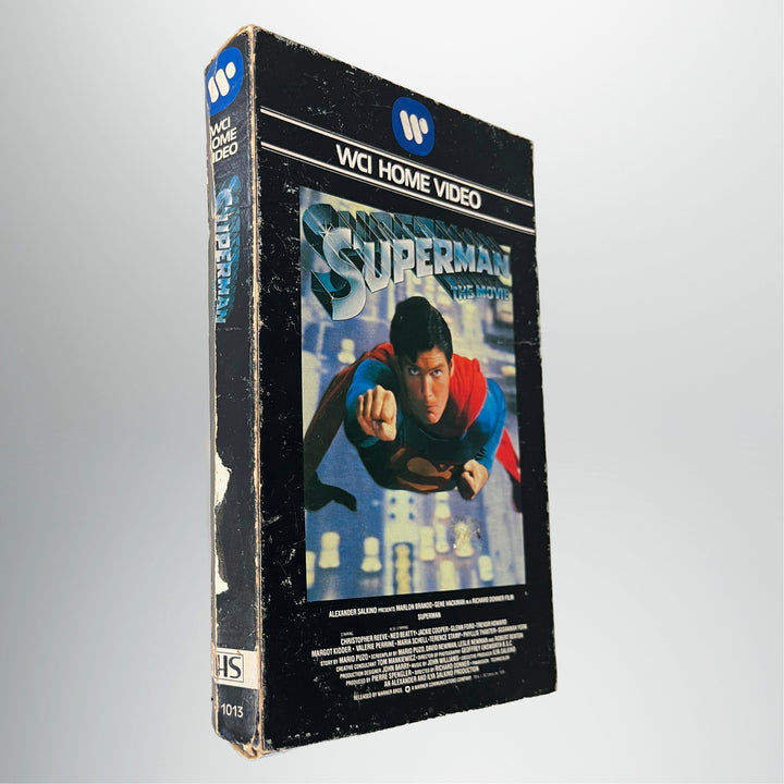 Rare Vintage WCI 1979 Superman Gatefold Big Box VHS