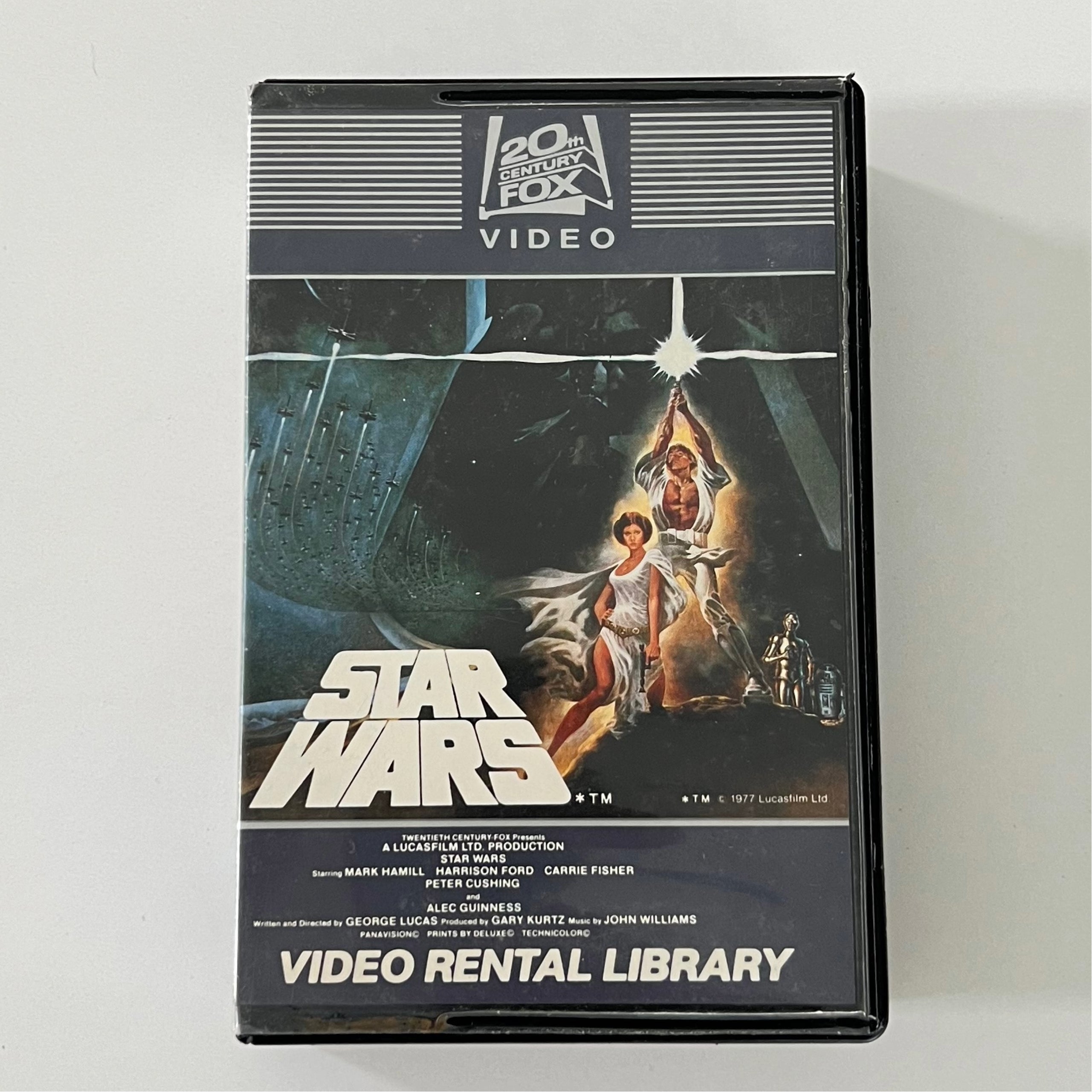 1982 Serial Rare 1982 First Release Star Wars Beta With Matching Serial ID Number ...