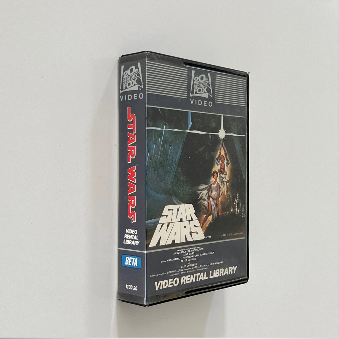 Rare 1982 First Release Star Wars Beta With Matching Serial ID Number on Box and Beta Cassette
