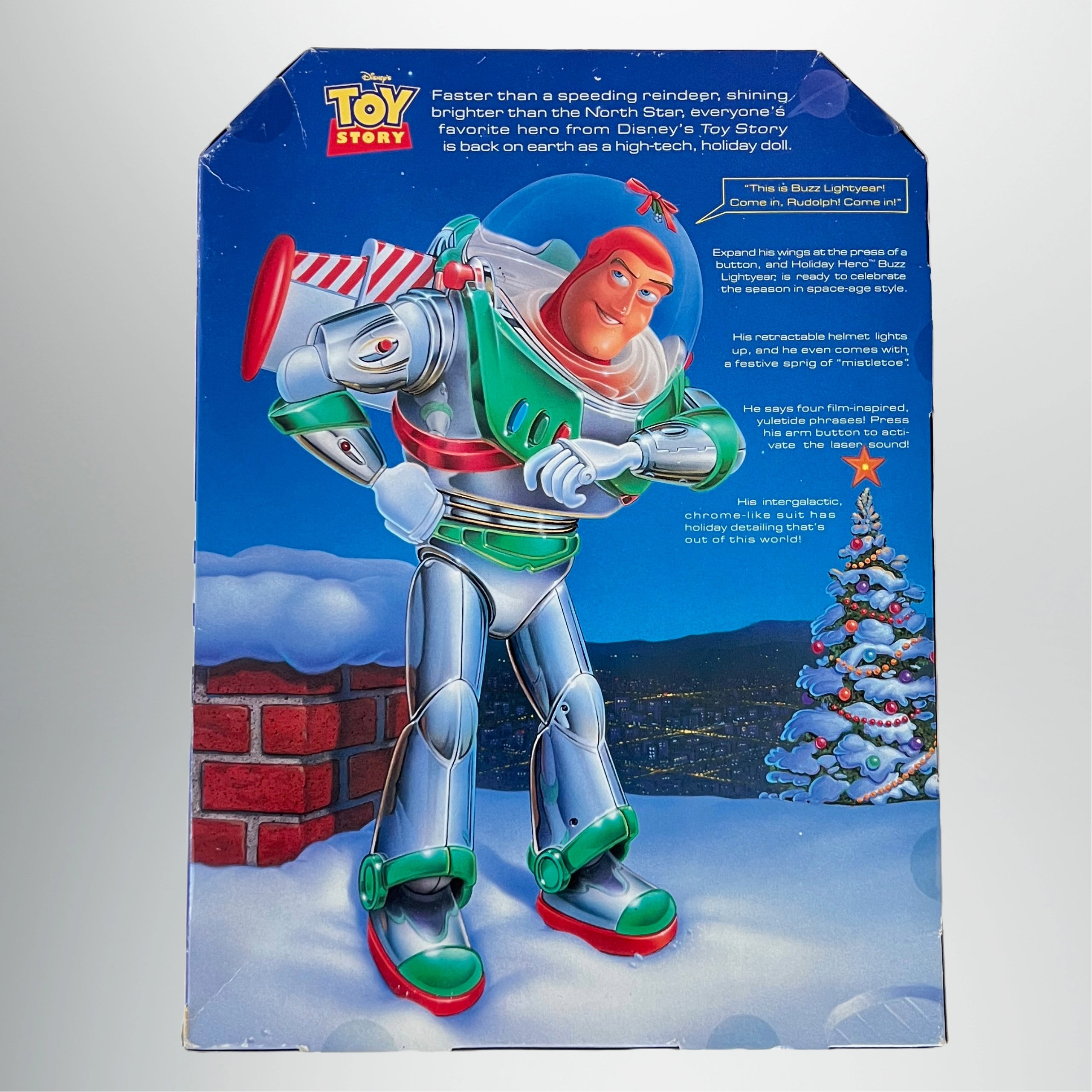 1998 buzz lightyear holiday Hero action hot figure