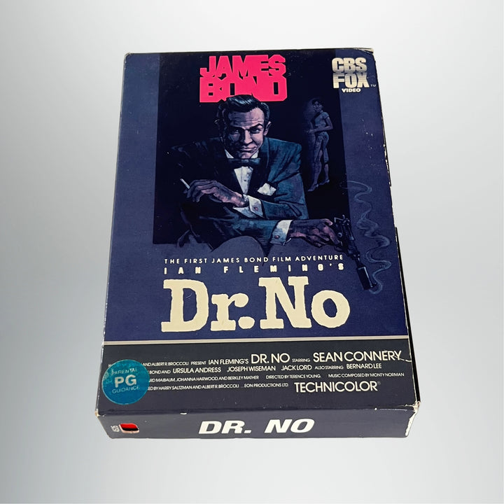 Vintage 1983 Original Dr. No 007 James Bond Side Draw VHS