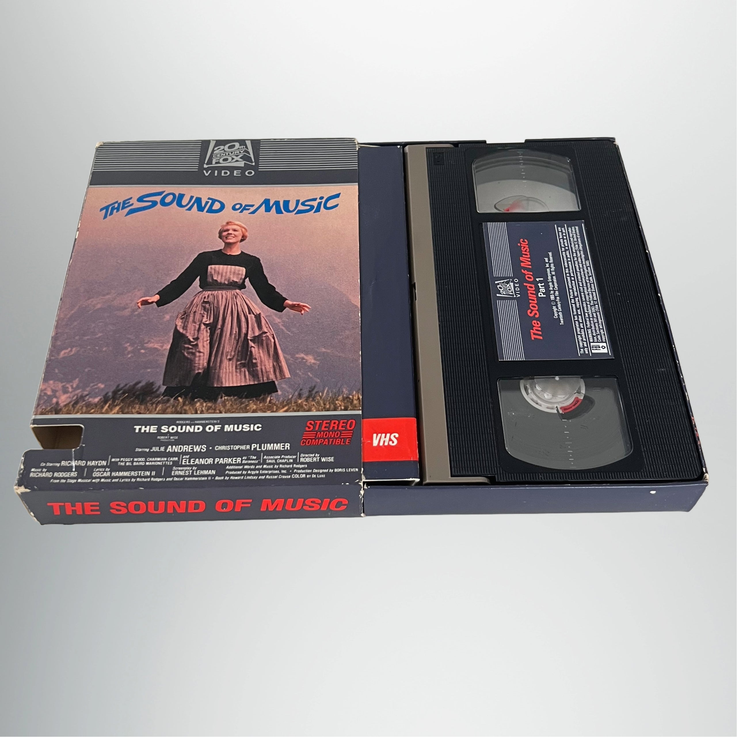 Vintage 1982 The Sound Of Music Original Side Drawer VHS – Vintage VTG