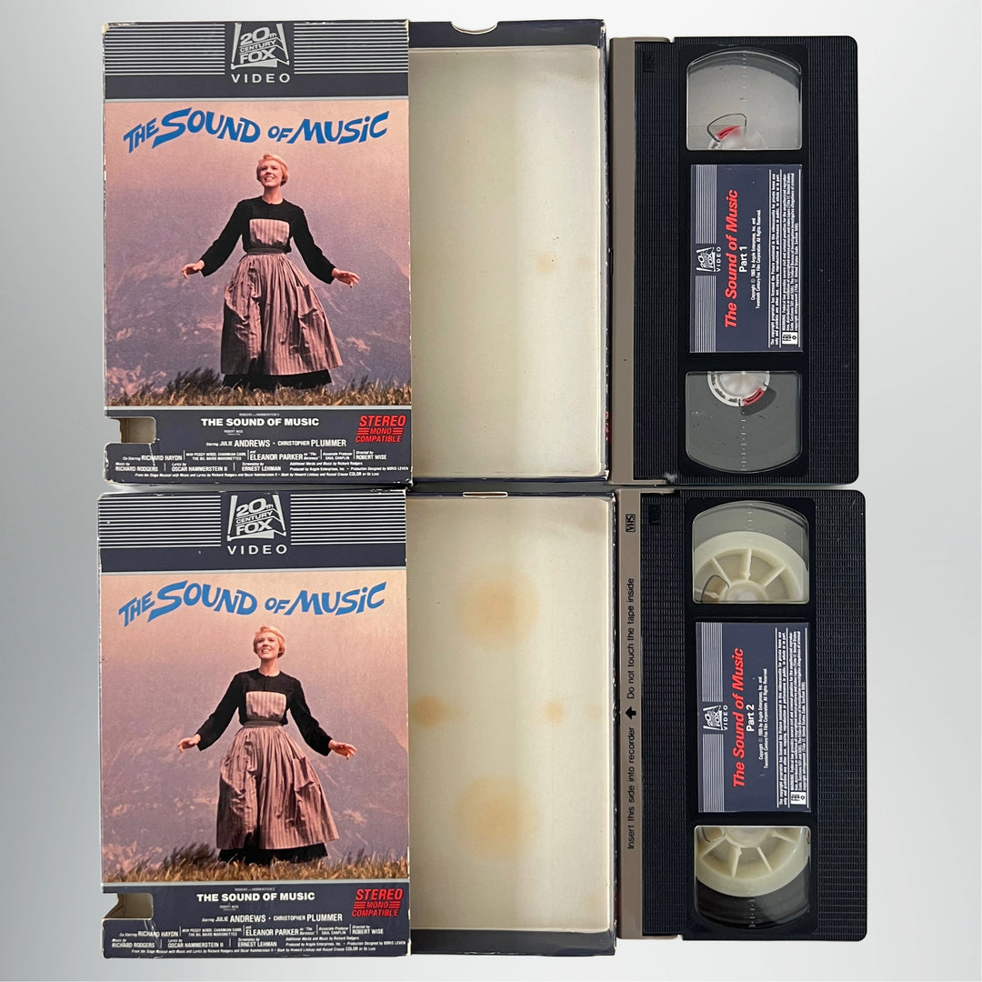 Vintage 1982 The Sound Of Music Original Side Drawer VHS
