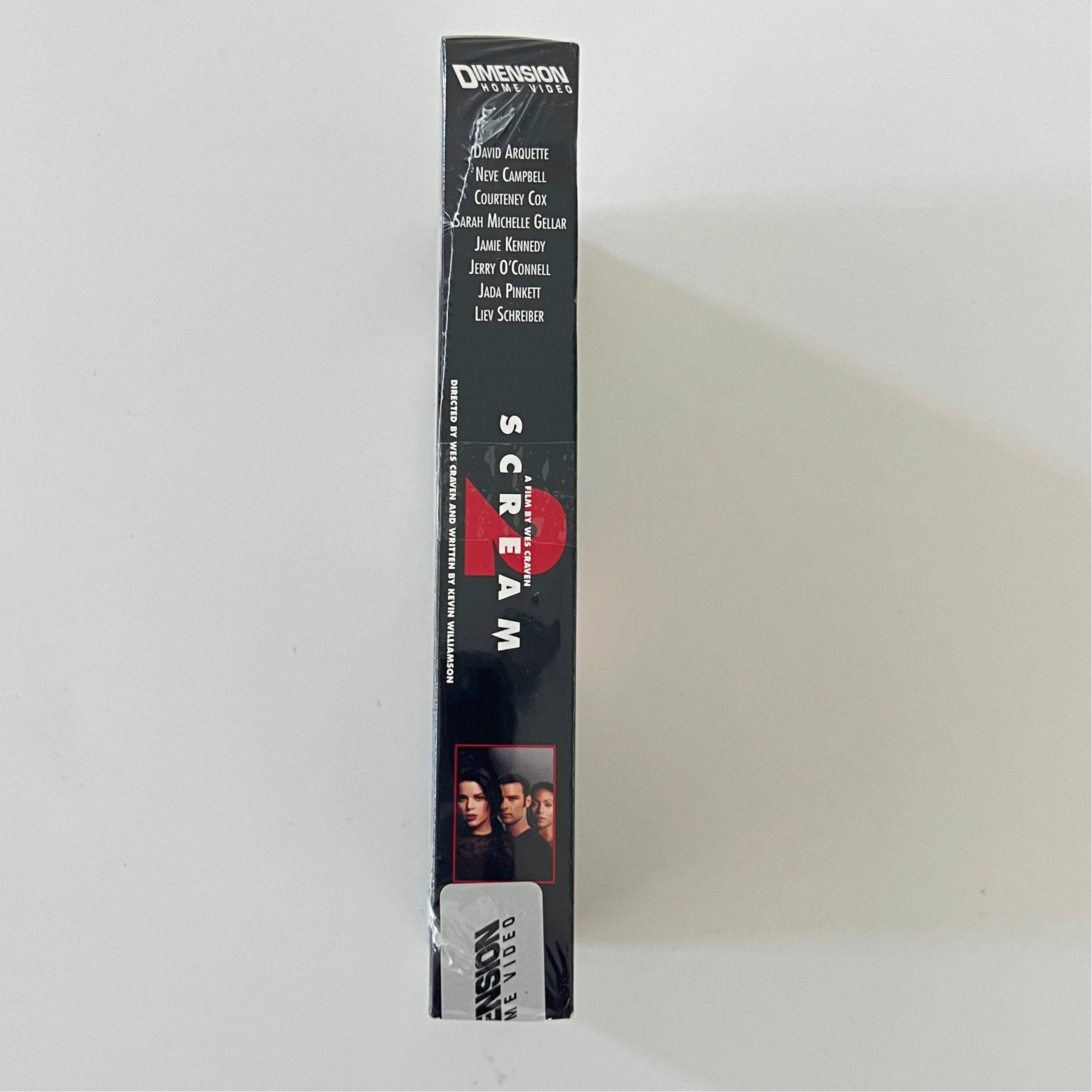 Rare Sealed Vintage 1998 Scream 2 Official Factory Sealed VHS with