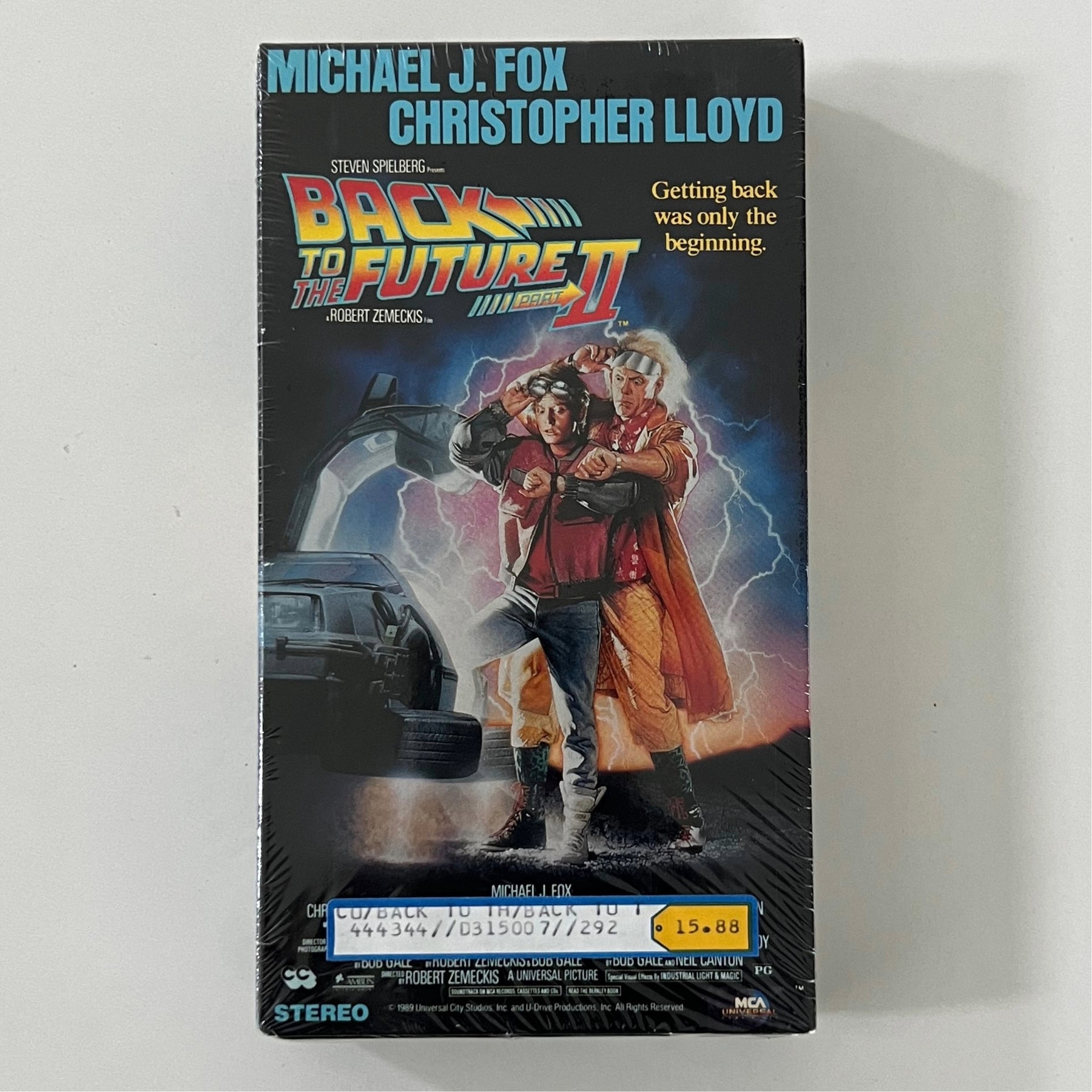 Sealed Vintage 1990 Back To The Future Part 2 Sealed VHS – Vintage VTG