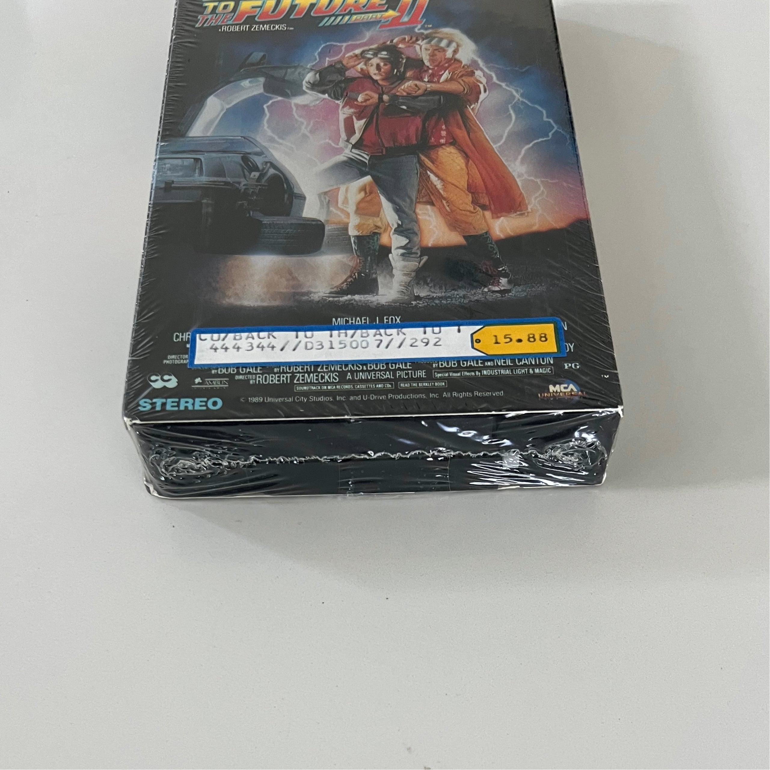 Sealed Vintage 1990 Back To The Future Part 2 Sealed VHS