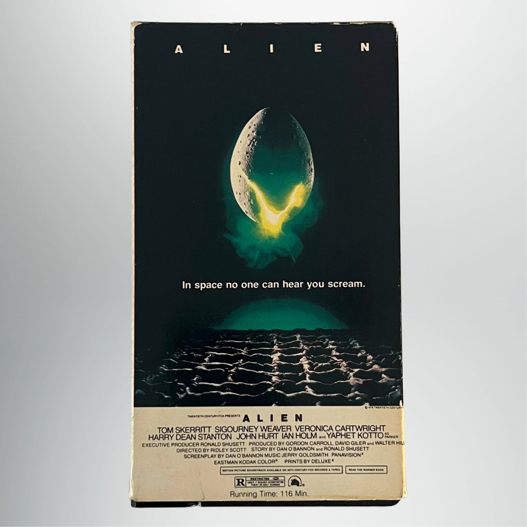 Rare Vintage 1980 Alien First Print Magnetic Video VHS – Vintage VTG