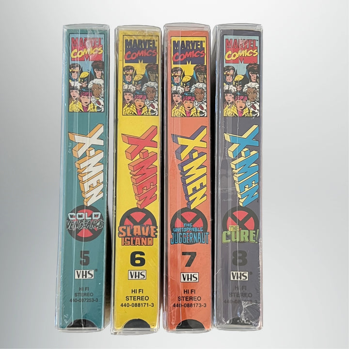 Sealed Vintage Marvel Comics X-MEN The Animated Series 1 - 14 Factory Sealed VHS Lot 14 Videos sealed and in protective case