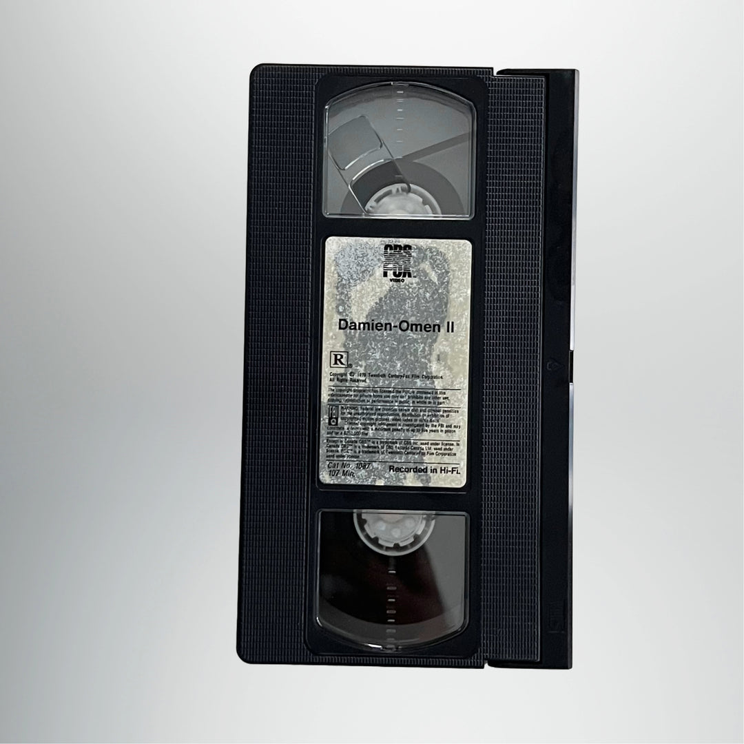 Vintage 1984 Damien Omen II First release VHS