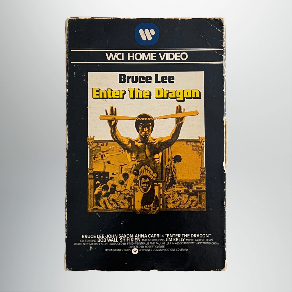 Rare Vintage 1979 Bruce Lee Enter The Dragon First Print Big Box