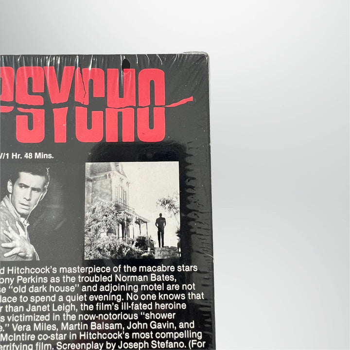 Rare Sealed Vintage 1984 Psycho 1984 VHS Factory Sealed