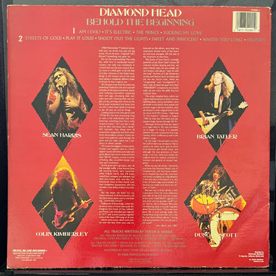 Vintage 1987 Diamond Head original VTG vinyl Album