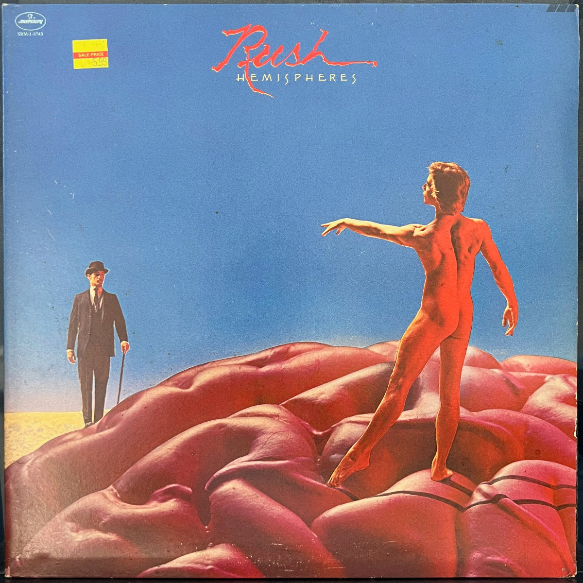 Vintage 1978 Rush Hemisphere Original VTG vinyl Album