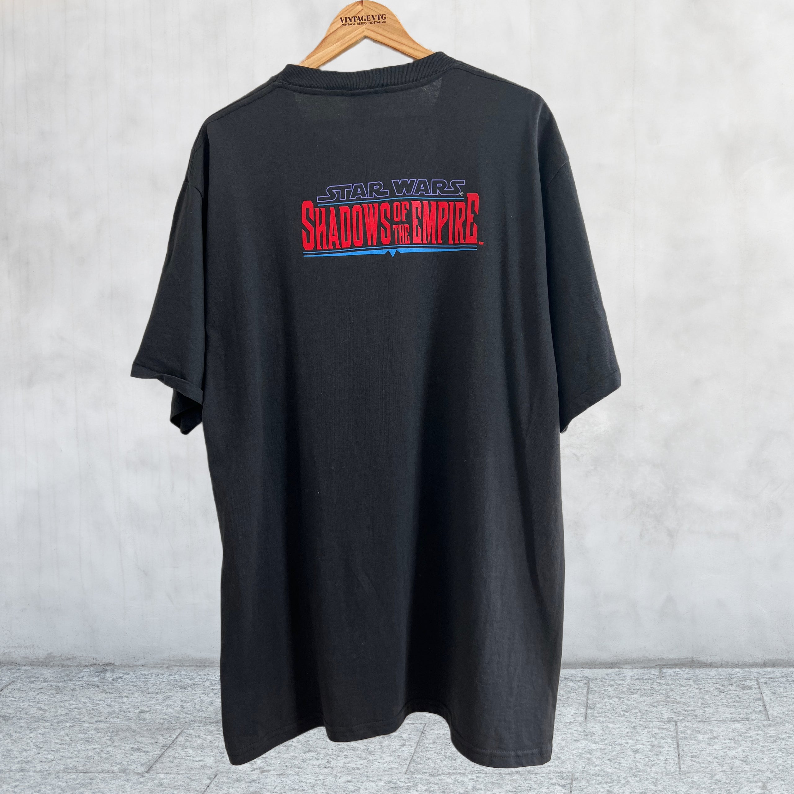Rare Vintage 90s Star Wars Shadows Of The Empire T-shirt. XL