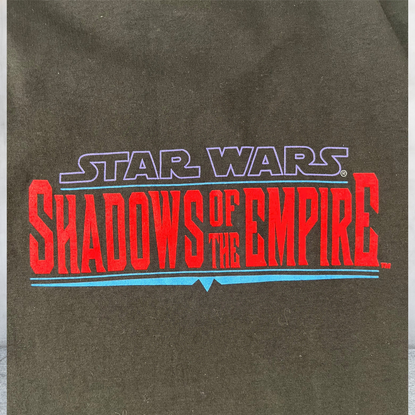 Rare Vintage 90s Star Wars Shadows Of The Empire T-shirt. XL