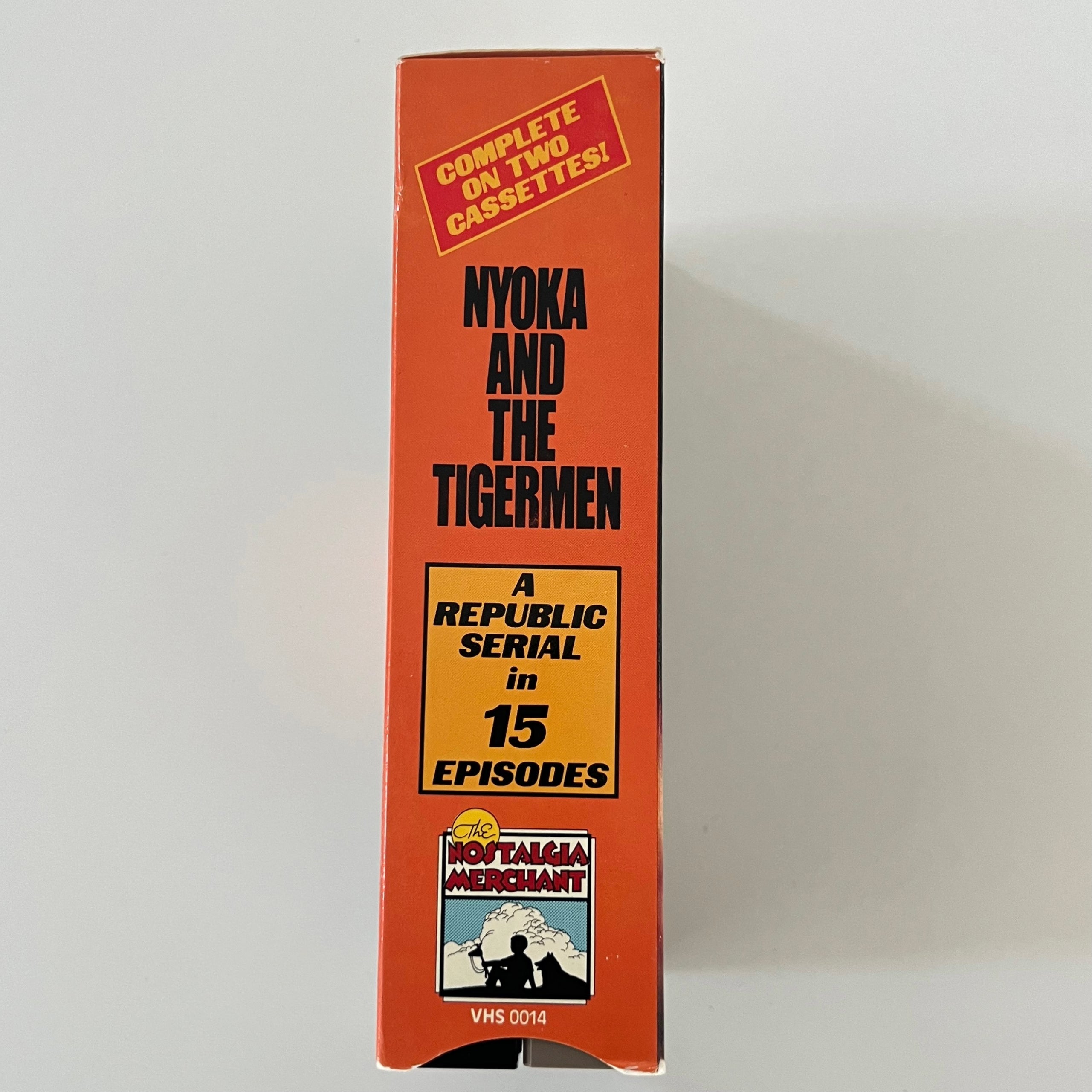 Vintage 1982 Nyoka And The Tigermen VHS Nostalgia Merchant