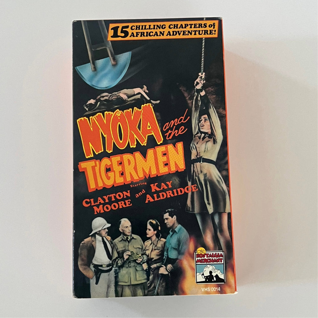 Vintage 1982 Nyoka And The Tigermen VHS Nostalgia Merchant