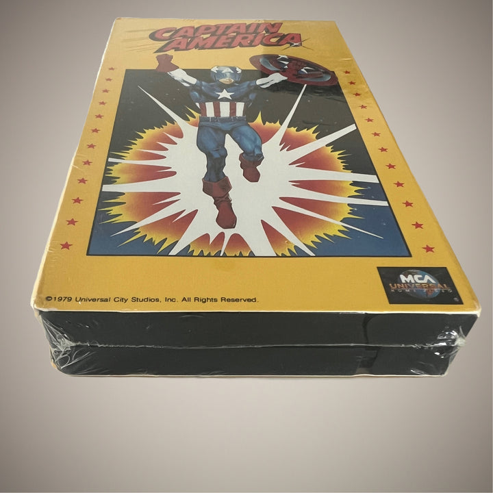 Rare Sealed 1979 Captain America 1993 VHS MCA