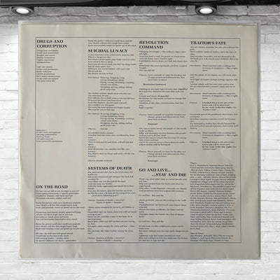 Vintage 1987 Vendetta Go and live vinyl Album