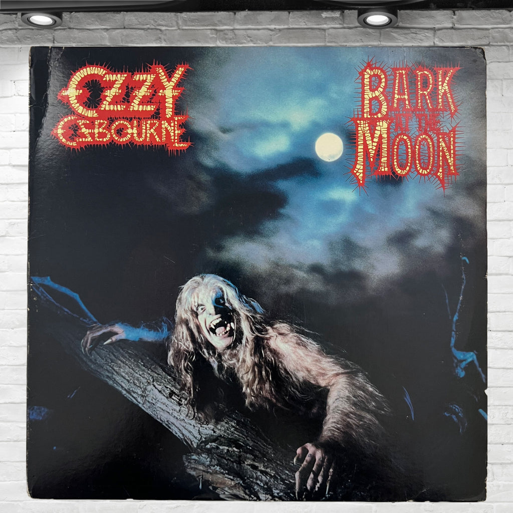 Vintage Original 1983 Ozzy Osbourne Bark At The Moon Vinyl LP