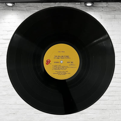 Vintage 1974 Rolling Stones it's only Rock n Roll vinyl album COC79101