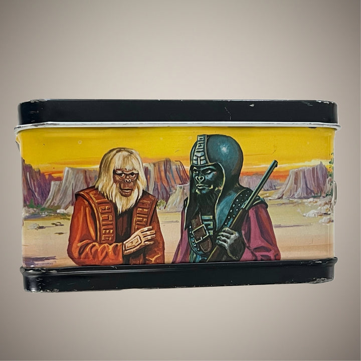 Vintage 1974 Planet Of The Apes Lunch Box with Thermos Nice!