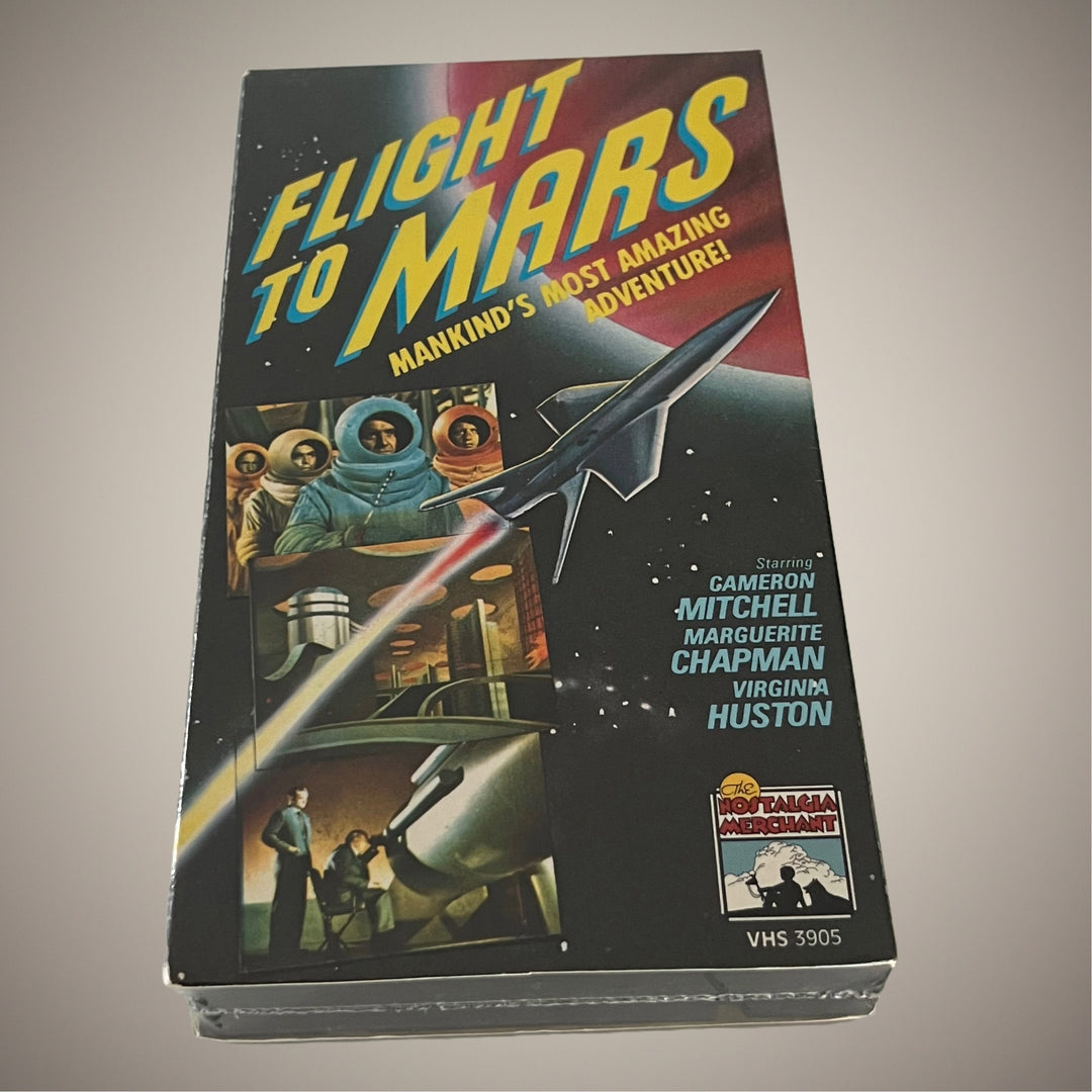 Sealed 1981 Flight To Mars VHS Nostalgia Merchant