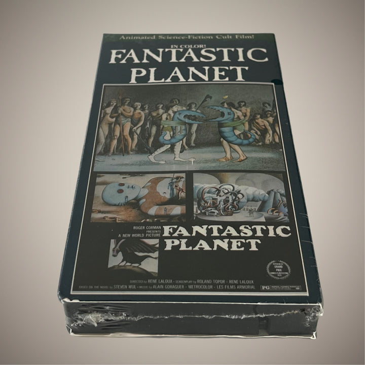 Sealed 1987 Fantastic Planet VHS Factory Sealed