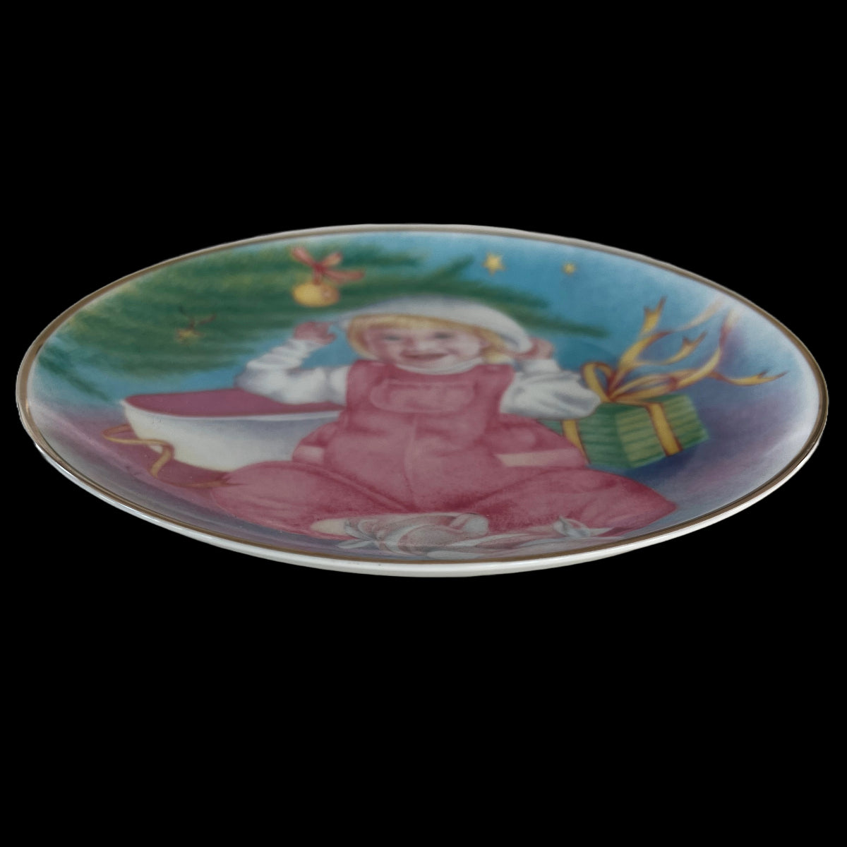 Vintage 1993 Collectibles from Tupperware Plate "Chrissy's Favorite Toy"