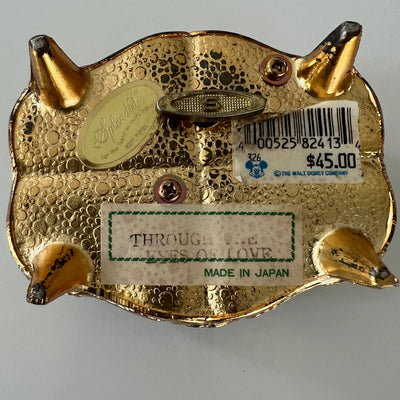 VTG Two Rare Splendid music jewelry box from Disney store