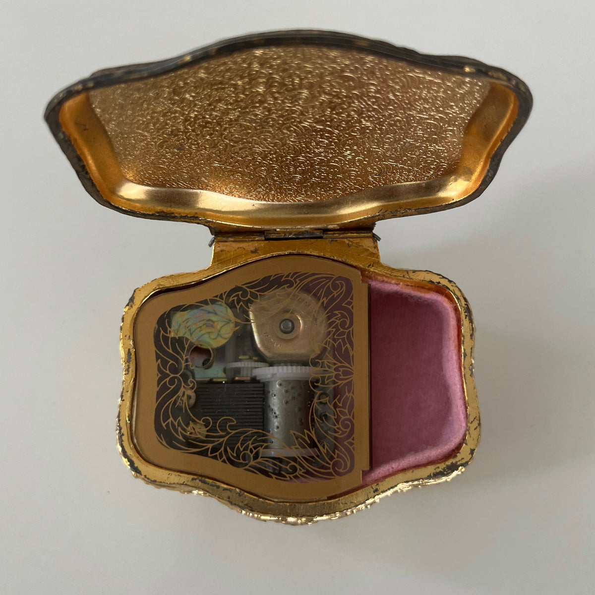 VTG Two Rare Splendid music jewelry box from Disney store