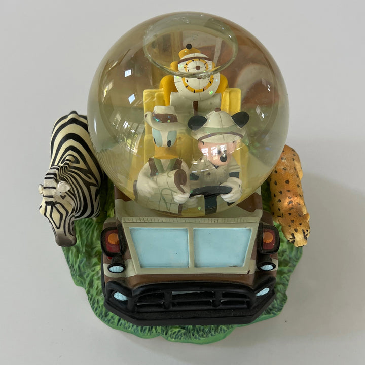 VTG Disney Animal Kingdom Safari musical Snow Globe