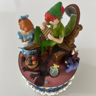 VTG Disney Peter Pan Shadow with Wendy and Tinker Bell Bell musical box