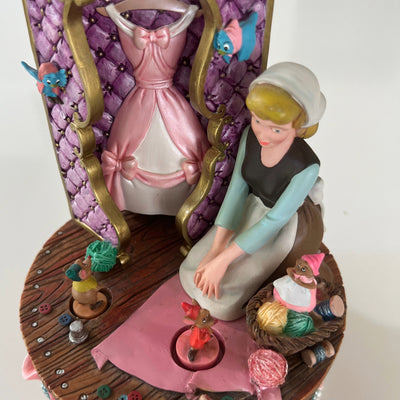 VTG Disney Cinderella music box A Dream Is A Wish Your Heart Makes