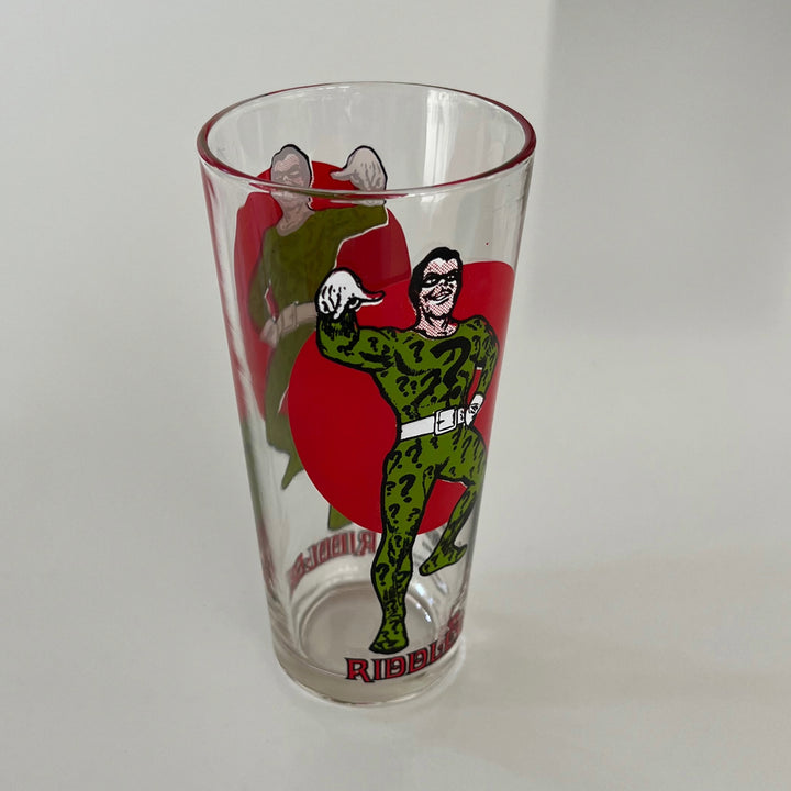 Vintage 1976 Pepsi DC Comics Riddler Drinking Glass