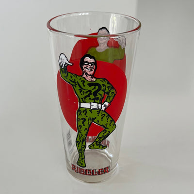 Vintage 1976 Pepsi DC Comics Riddler Drinking Glass