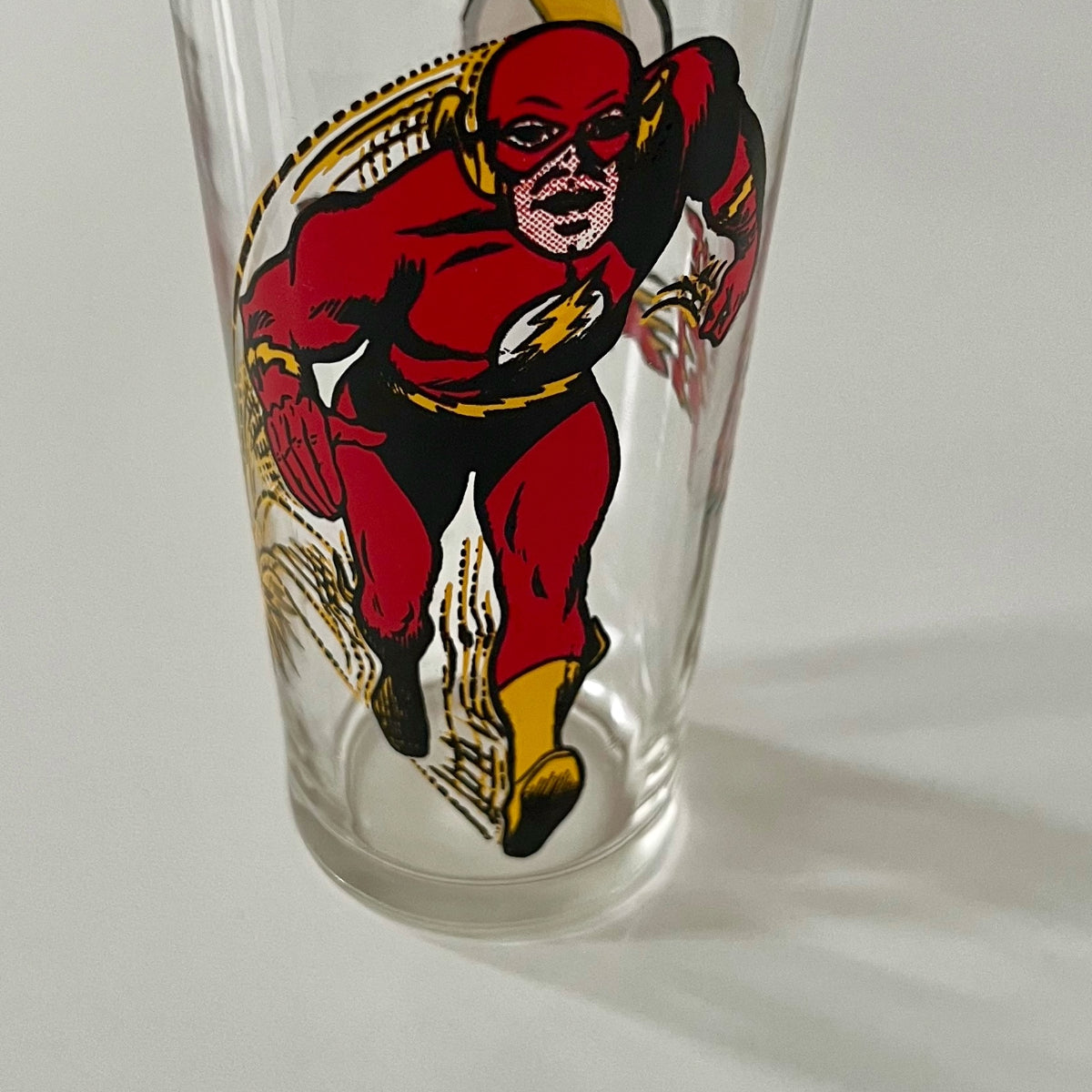 Vintage 1971 Pepsi DC Comics The Flash Drinking Glass