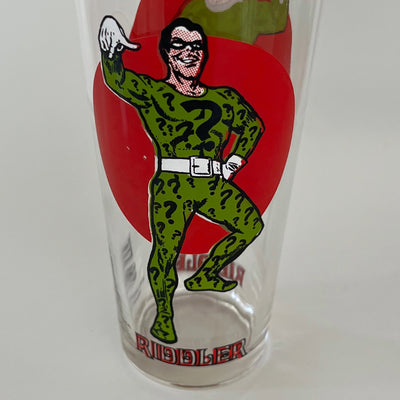 Vintage 1976 Pepsi DC Comics Riddler Drinking Glass