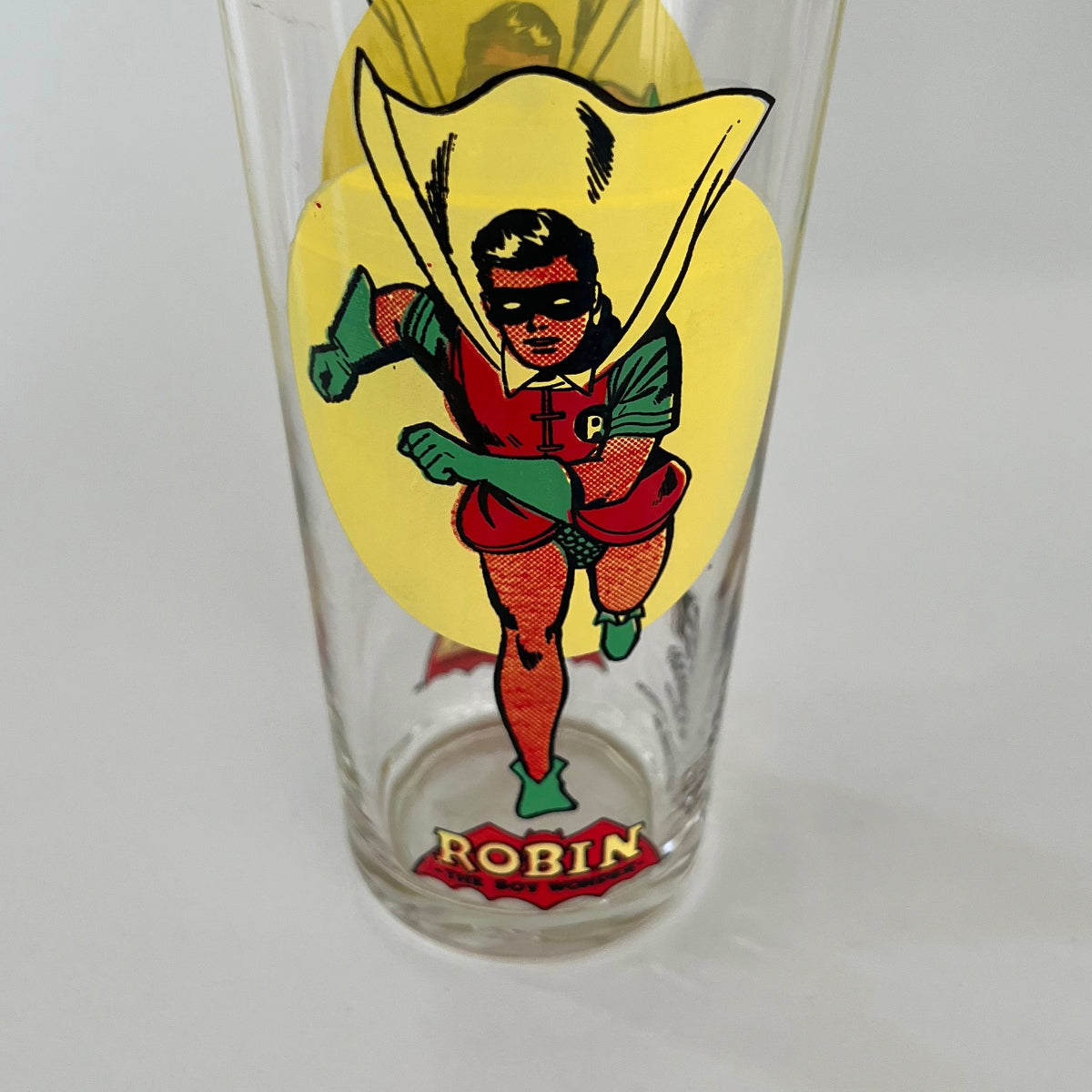 Vintage 1970s Pepsi DC Comics Robin Drinking Glass