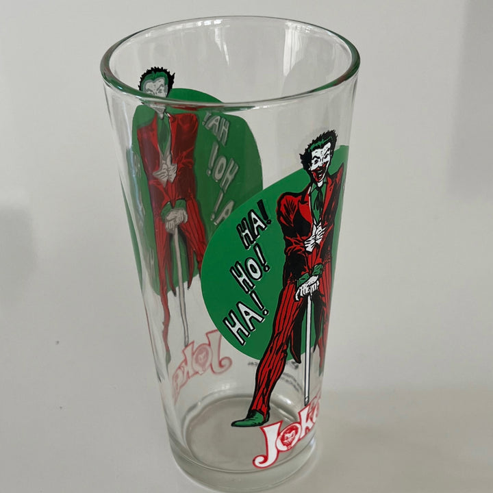 Vintage 1970s Pepsi DC Comics Joker Drinking Glass