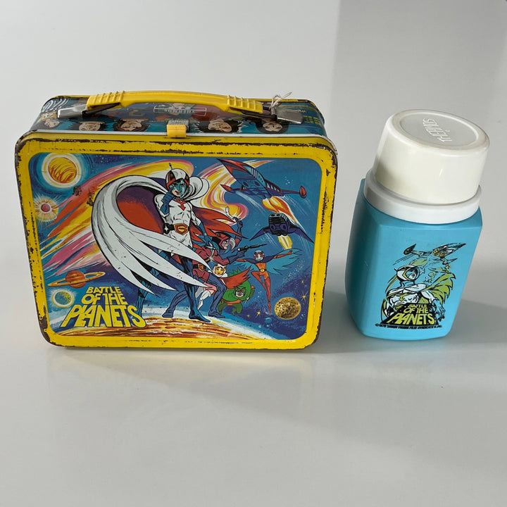 1979 Vintage Battle Of The Planets Lunchbox with Thermos