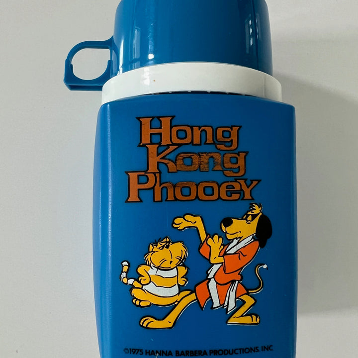 Vintage 1975 Hong Kong Phoochy Lunch Box With Thermos